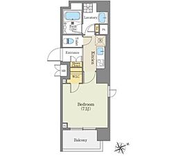 エディアン千種 1Kの間取図画像