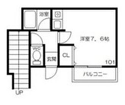 間取図画像 ワンルーム