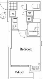 エスコート東大前 1Kの間取図画像
