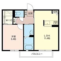 トップグリーンヒルズＢ 00102 ｜ 千葉県木更津市請西南４丁目30-1（賃貸アパート1LDK・1階・44.00㎡） その2