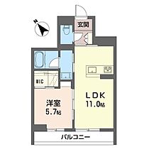 ロンサールステージ 00202 ｜ 群馬県太田市東矢島町1410（賃貸マンション1LDK・2階・41.54㎡） その2