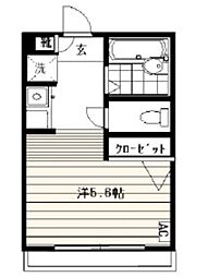 間取図画像 ワンルーム