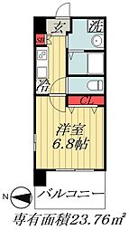 レジディア船橋I 6階/-