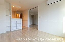 仮六高台5丁目アパートII 1階1LDKのリビング/ダイニング