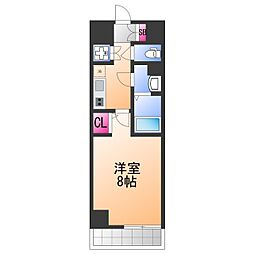 フォレストインサイド鳳 1LDKの間取図画像