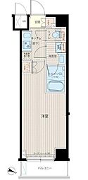 ルーブル中板橋六番館 1Kの間取図画像