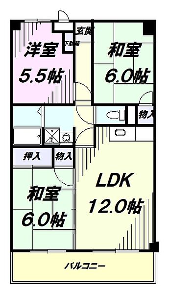 画像2:間取図