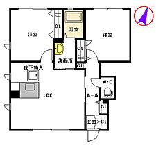 パストラル富士見 A0101 ｜ 福岡県福岡市西区富士見２丁目14-10（賃貸アパート2LDK・1階・58.17㎡） その2