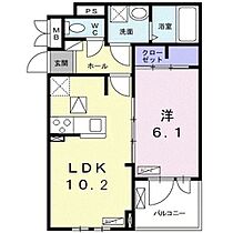 トランクイル・Y 103 ｜ 神奈川県海老名市社家３丁目20（賃貸アパート1LDK・1階・40.14㎡） その2