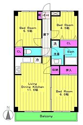 iマンション 3LDKの間取図画像