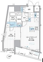 栖-すみか-浅草蔵前 501 ｜ 東京都台東区駒形１丁目3-11（賃貸マンション1LDK・5階・42.29㎡） その2