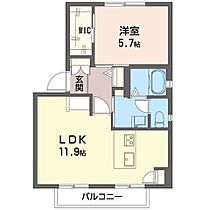 メビュース東城南Ｅ 00201 ｜ 栃木県小山市東城南２丁目35-1（賃貸アパート1LDK・2階・42.70㎡） その2