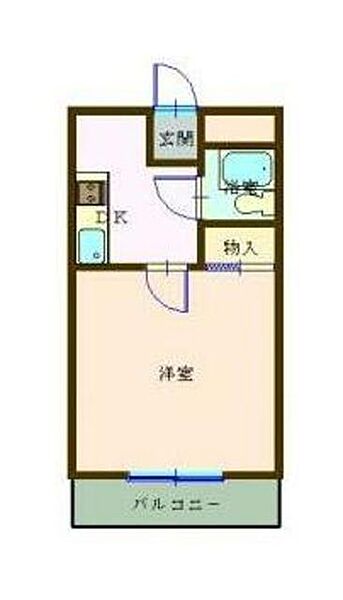 神奈川県横浜市緑区十日市場町(賃貸マンション1K・3階・22.95㎡)の写真 その2