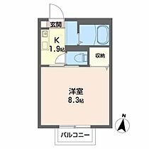 カオリーモ境田　Ａ 101 ｜ 岩手県盛岡市境田町9-83（賃貸アパート1K・1階・24.00㎡） その2