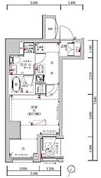 LUMEED 1Kの間取図画像