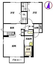 フォーレスＭ・Ｓ　III棟 C0201 ｜ 大分県豊後大野市三重町芦刈965-161（賃貸アパート2LDK・2階・53.28㎡） その2