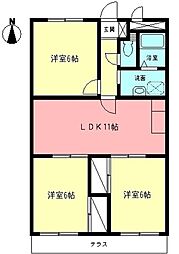 ソレイユ楠 3階