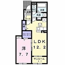 ルピナス　Ａ 103 ｜ 新潟県胎内市二葉町3番63-6号（賃貸アパート1LDK・1階・50.14㎡） その2