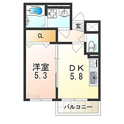 南海高野線 狭山駅 徒歩3分 2階/-