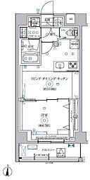 リルシア森下2 1LDKの間取図画像