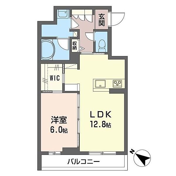 シャーメゾンアリスト 00303｜埼玉県さいたま市緑区大字下野田(賃貸マンション1LDK・3階・48.40㎡)の写真 その2