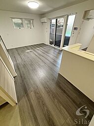 南海高野線 堺東駅 徒歩16分の賃貸アパート 1階2LDKのリビング/ダイニング