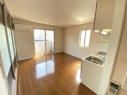 京王線 平山城址公園駅 徒歩9分の賃貸アパート 1階2DKのリビング/ダイニング