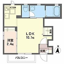 カーサグラネスI A101 ｜ 宮城県仙台市若林区一本杉町5-20-5（賃貸アパート1LDK・1階・30.40㎡） その1