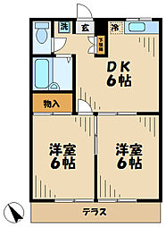 エステートピアさいとう 2階/203