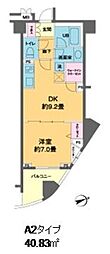 カスタリア池袋 1LDKの間取図画像