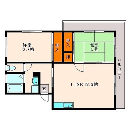 中島第2ビル_間取り_0