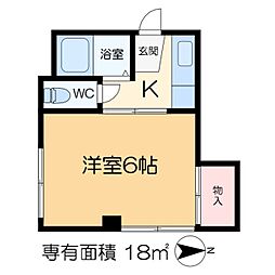 間取図画像 ワンルーム