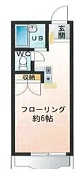セイコーガーデンふじみ野 ワンルームの間取図画像