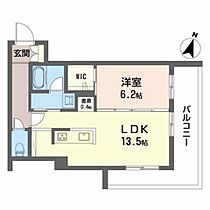 ＴＨＥ　ＨＥＡＶＥＮ A0201 ｜ 熊本県熊本市中央区南熊本４丁目2-8（賃貸マンション1LDK・2階・48.30㎡） その2