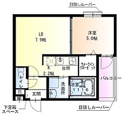フジパレス住吉山之内II番館 2階