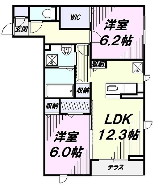 画像2:間取図