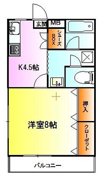 コーラルビル ｜埼玉県入間郡毛呂山町前久保南１丁目(賃貸マンション1DK・3階・31.99㎡)の写真 その2