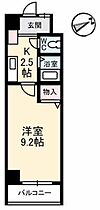 エスペランサＮＳコート A0603 ｜ 広島県広島市中区国泰寺町１丁目1-10（賃貸マンション1K・6階・27.00㎡） その2