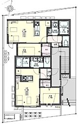 KLEIS西大宮2 1LDKの間取図画像