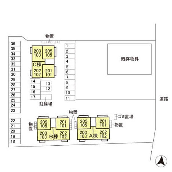 リュミエール　B ｜新潟県上越市新光町１丁目(賃貸アパート1LDK・2階・38.17㎡)の写真 その13