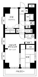 パークレジデンス大森 2LDKの間取図画像