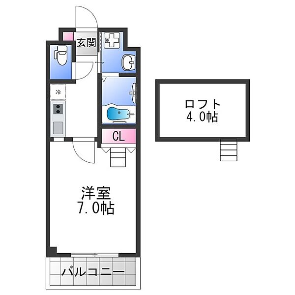 セレブコート玉造 ｜大阪府大阪市東成区大今里１丁目(賃貸マンション1K・3階・24.10㎡)の写真 その2