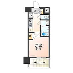 JR東海道・山陽本線 摩耶駅 徒歩6分の賃貸マンション 2階1Kの間取り