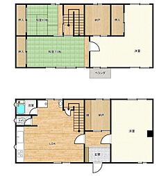 西窪町斉藤邸 1階4LDKの間取り