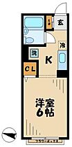 メゾンドPOST　メゾンドポスト 206 ｜ 東京都多摩市諏訪１丁目4-3（賃貸アパート1K・2階・19.61㎡） その2