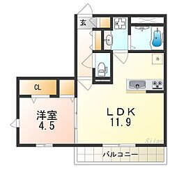 JR阪和線 鳳駅 徒歩10分 3階/-
