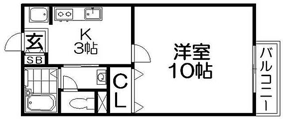 シャンティー１号館_間取り_0