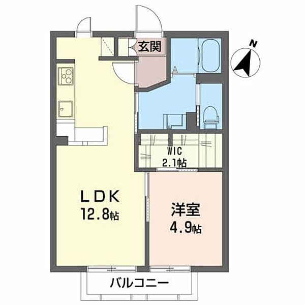 フレグランス・かわぐちＤ 101｜青森県八戸市売市３丁目(賃貸アパート1LDK・1階・41.20㎡)の写真 その2