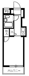 ウィンベルソロ堀切菖蒲園NO1 ワンルームの間取図画像