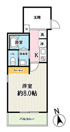 キャメル秋津8_間取り_0